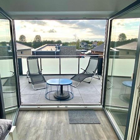 Ferienhaus Moin. Am Harkebruegger See Mit Sauna Barssel  Exterior foto