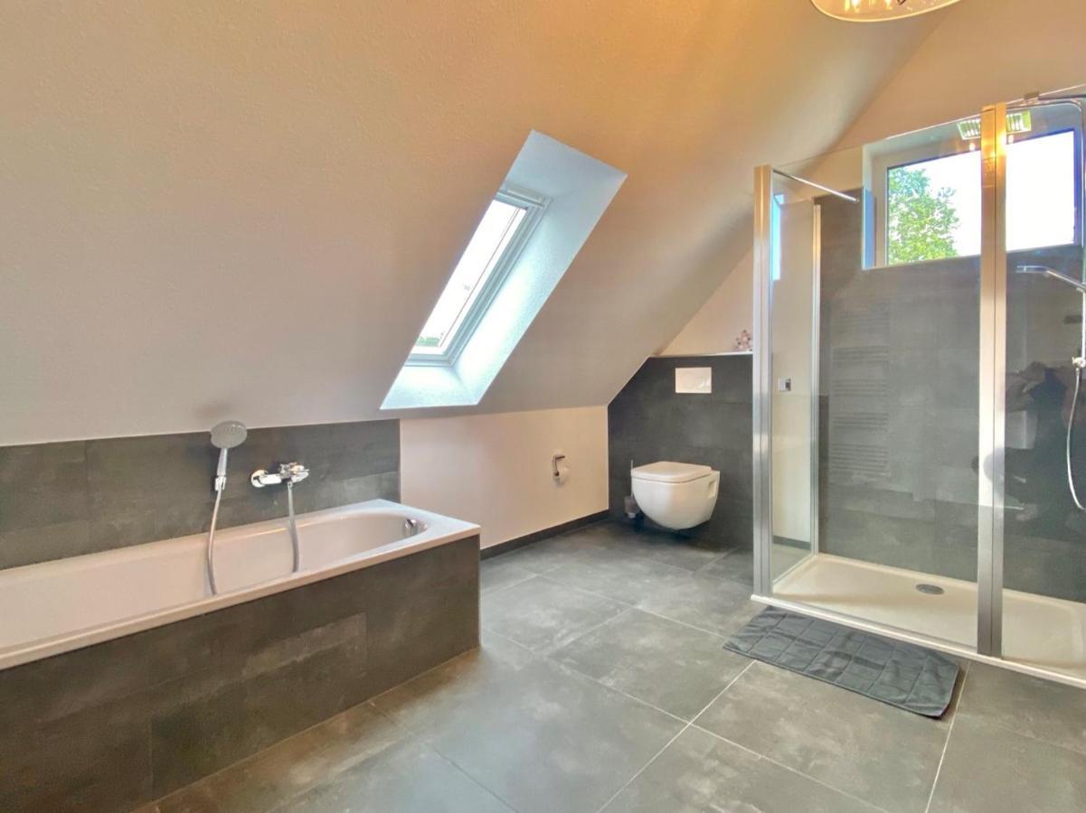 Ferienhaus Moin. Am Harkebruegger See Mit Sauna Barssel  Exterior foto