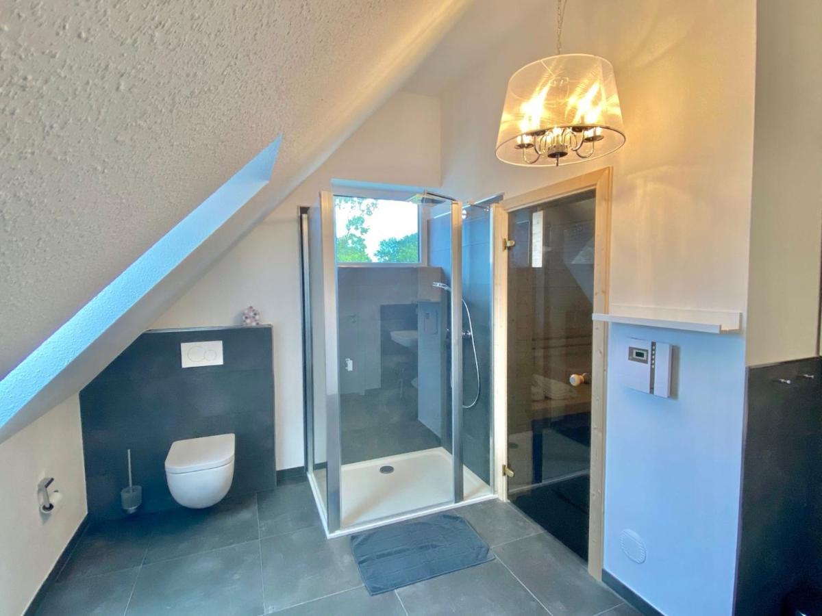 Ferienhaus Moin. Am Harkebruegger See Mit Sauna Barssel  Exterior foto